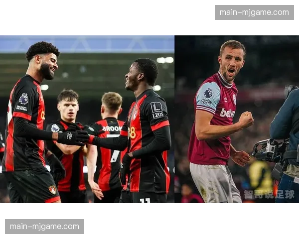 伯恩茅斯3-1逆转西汉姆联，铁锤帮下半场因体力不支压迫强度骤降。